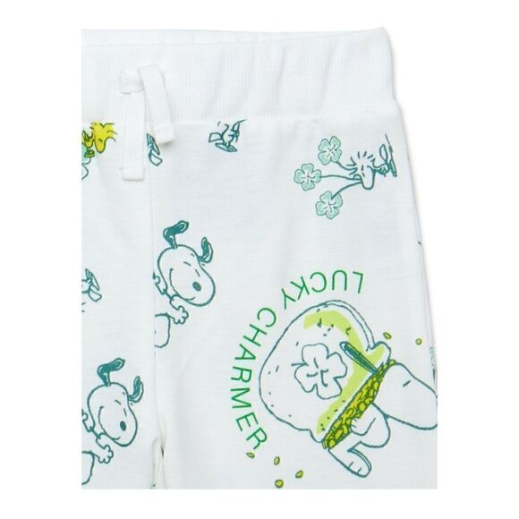 Family Look Twins Patrick's Day Lucky Snoopy Bundle Size 4T - Picture 10 of 11